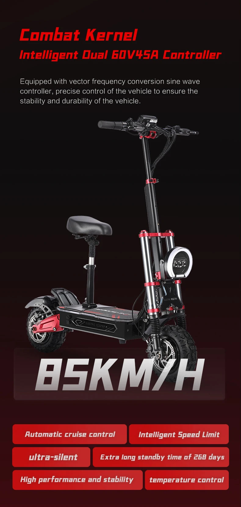 Adult Off-road Double Drive Version E-Scooter