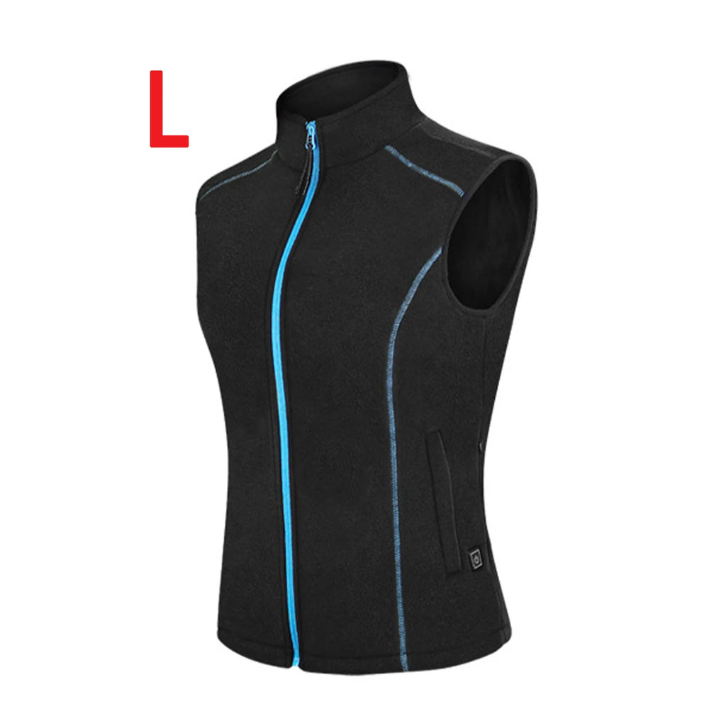 Women Heated Vest Winter Electric Thermal Waistcoat Women