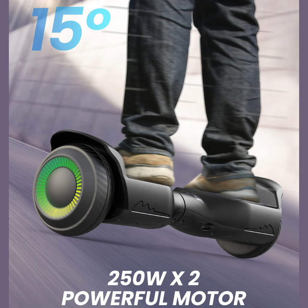 All Terrain Hoverboard - LED Light & Bluetooth Speaker