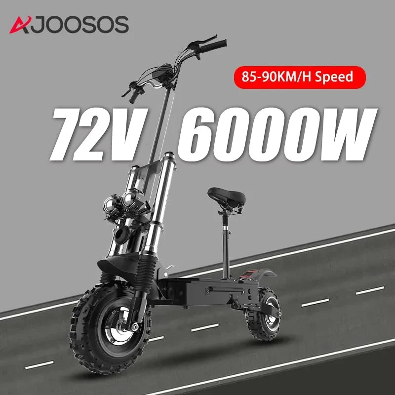 Off Road Electric Scooter Dual Motor 85km/h