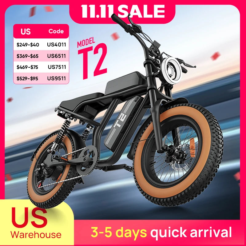 1500W Peak Electric Mountain Bike Removable Battery