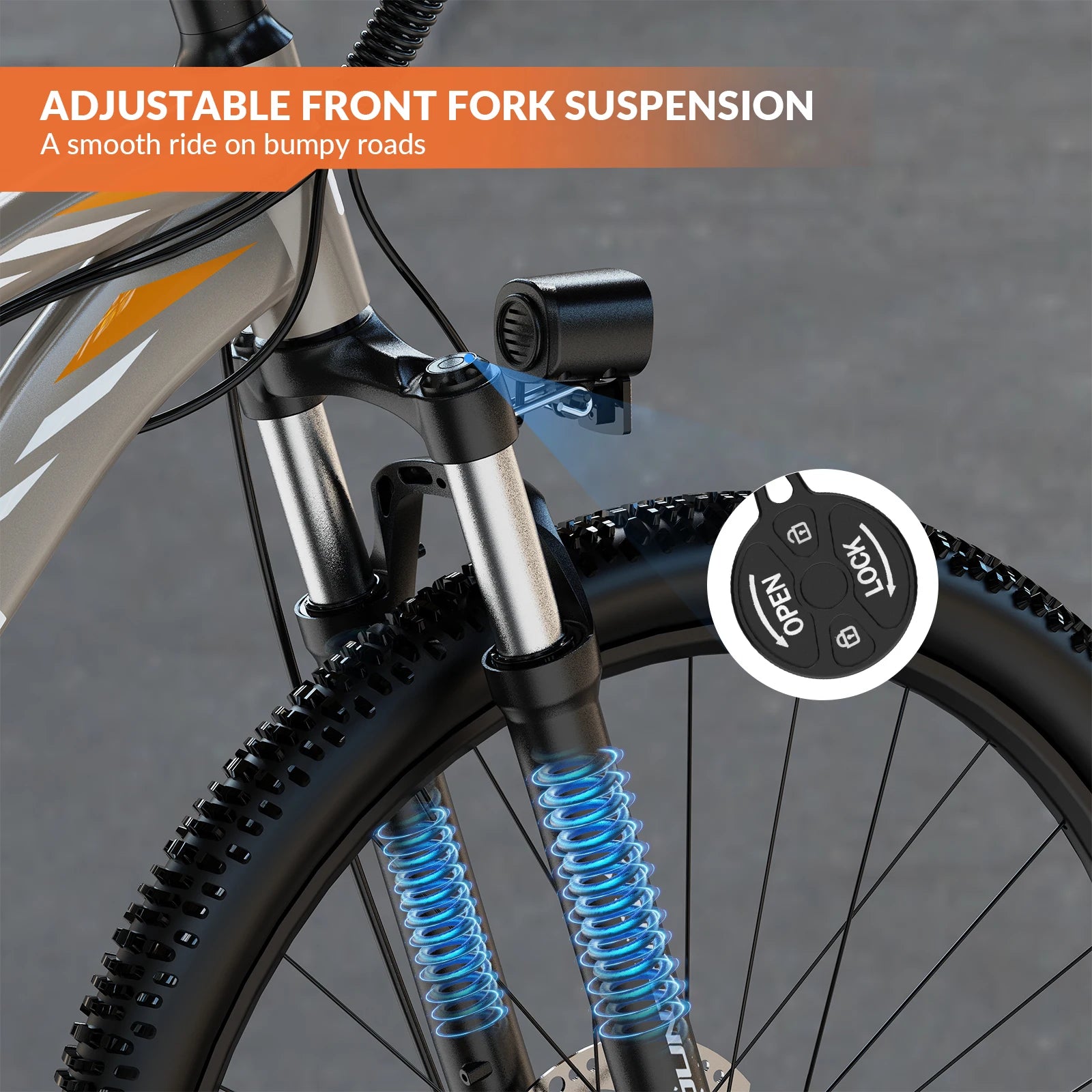 Electric Bike, 700W Peak Motor