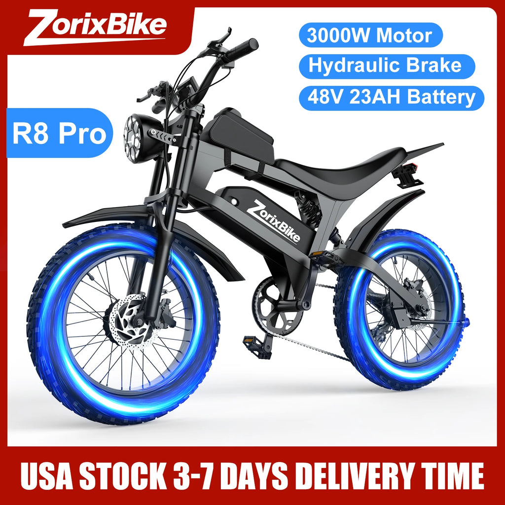Speed Wide Tire All Terrain E-Bike