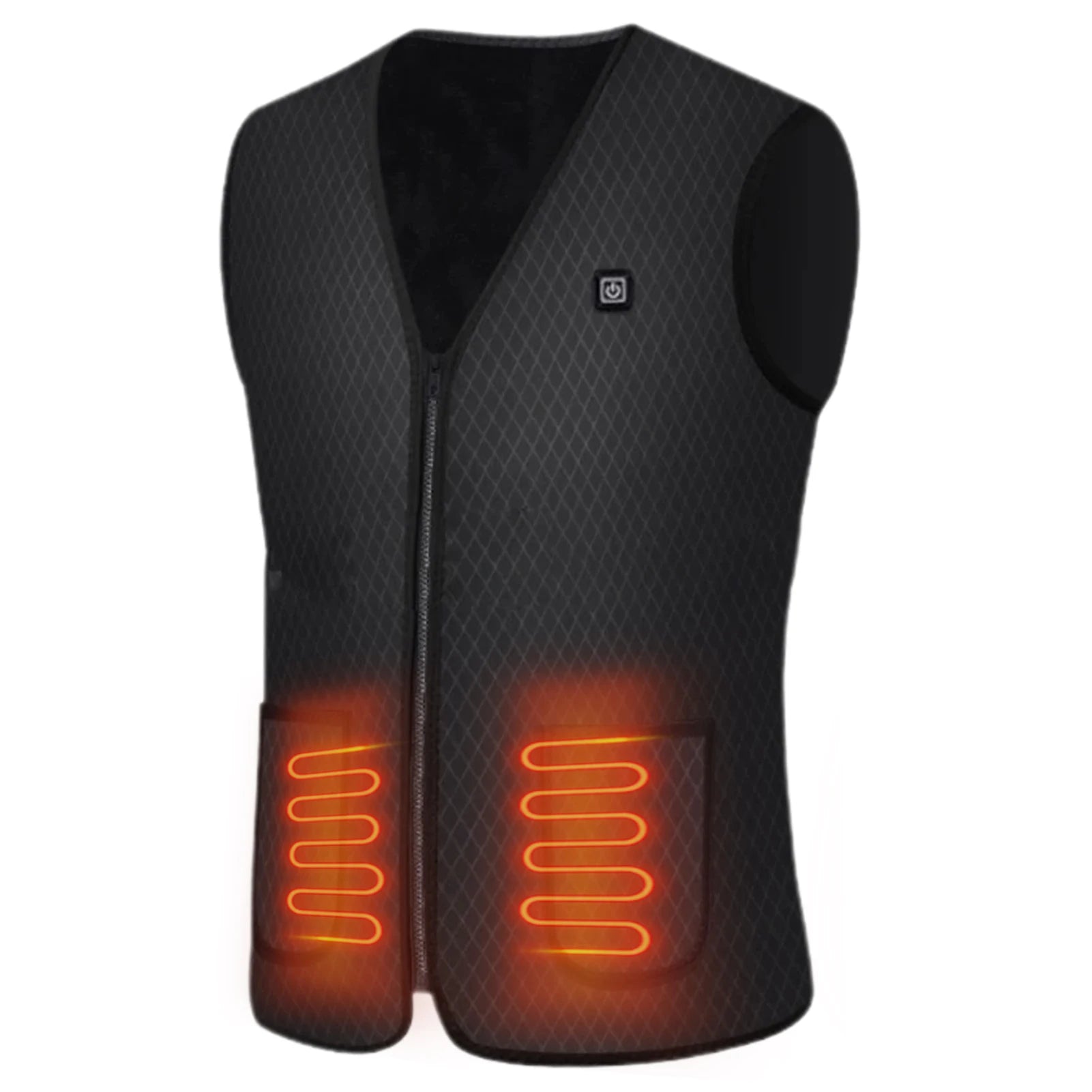 Washable Sleeveless Heating Jacket for Outdoor Sport