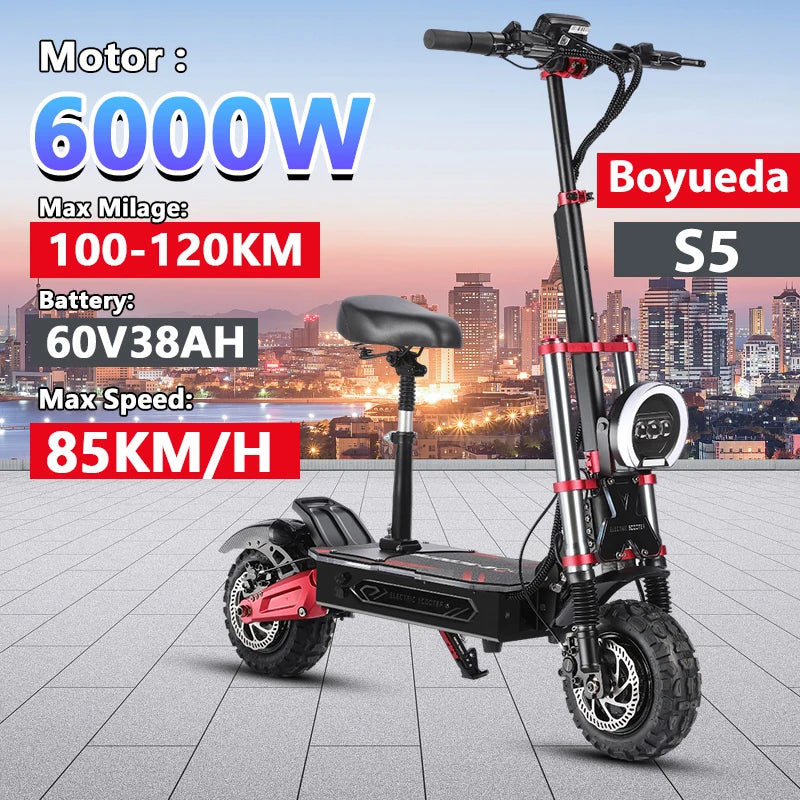 Adult Off-road Double Drive Version E-Scooter