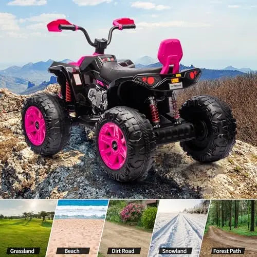 2 Seater, ElectricCar Powerful Motor Off-Road Kids