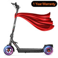 Electric Scooter: , 8.5"" tires, folding design, double braking system.