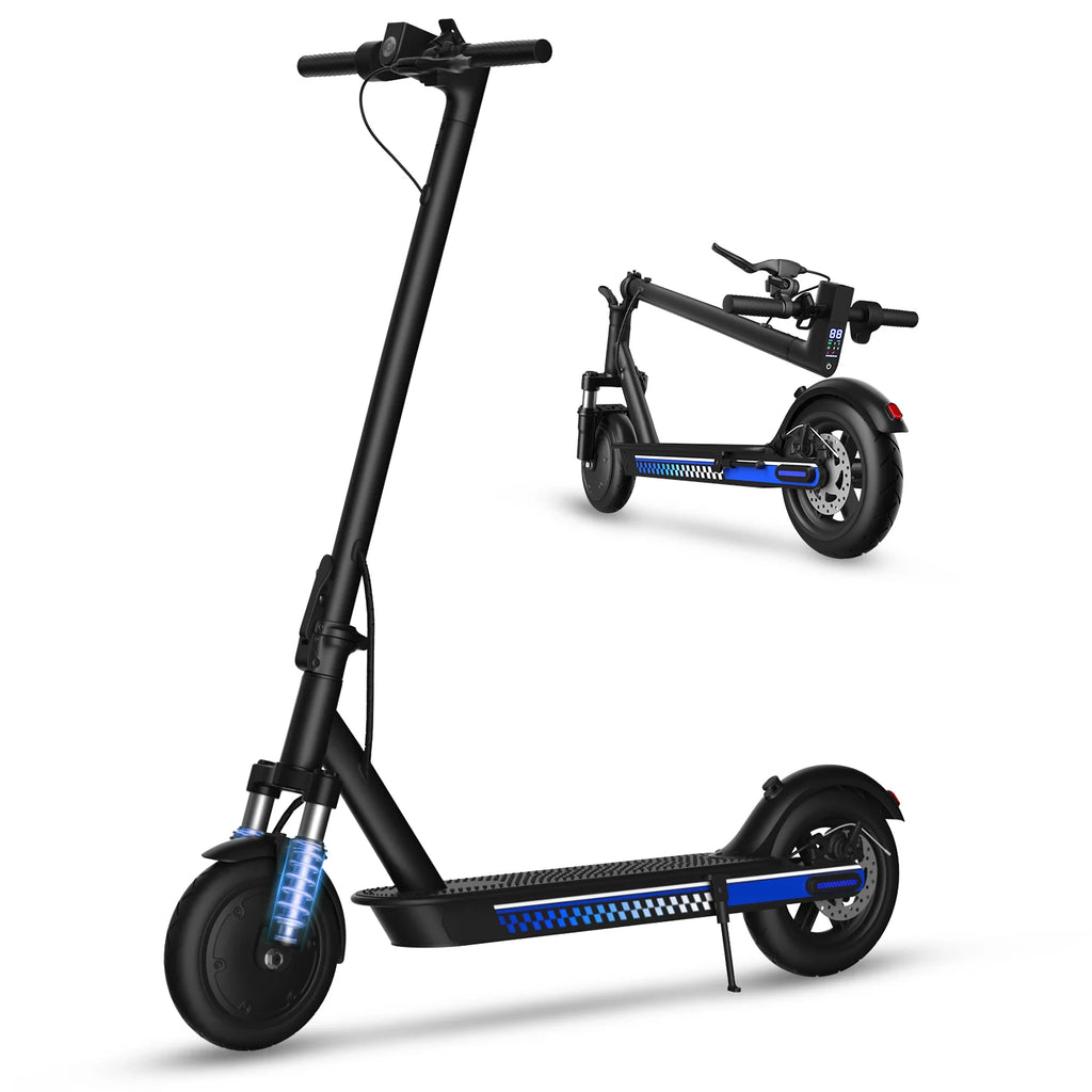 Commuting Electric Scooter with Double Braking Syste