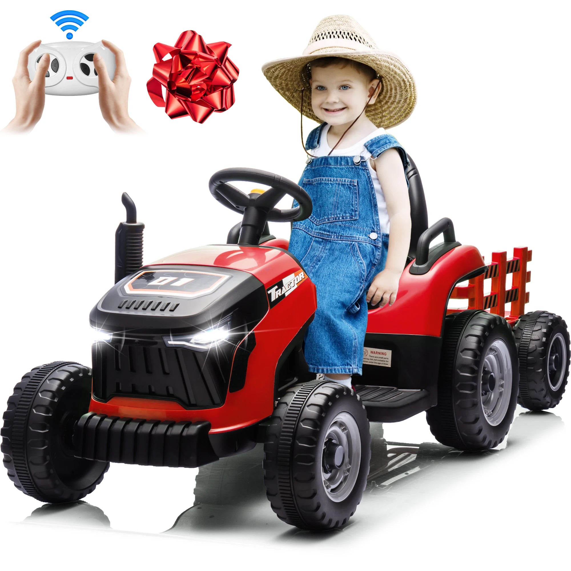 Tractor Truck, Electric Car for Kids 2-6 Gifts