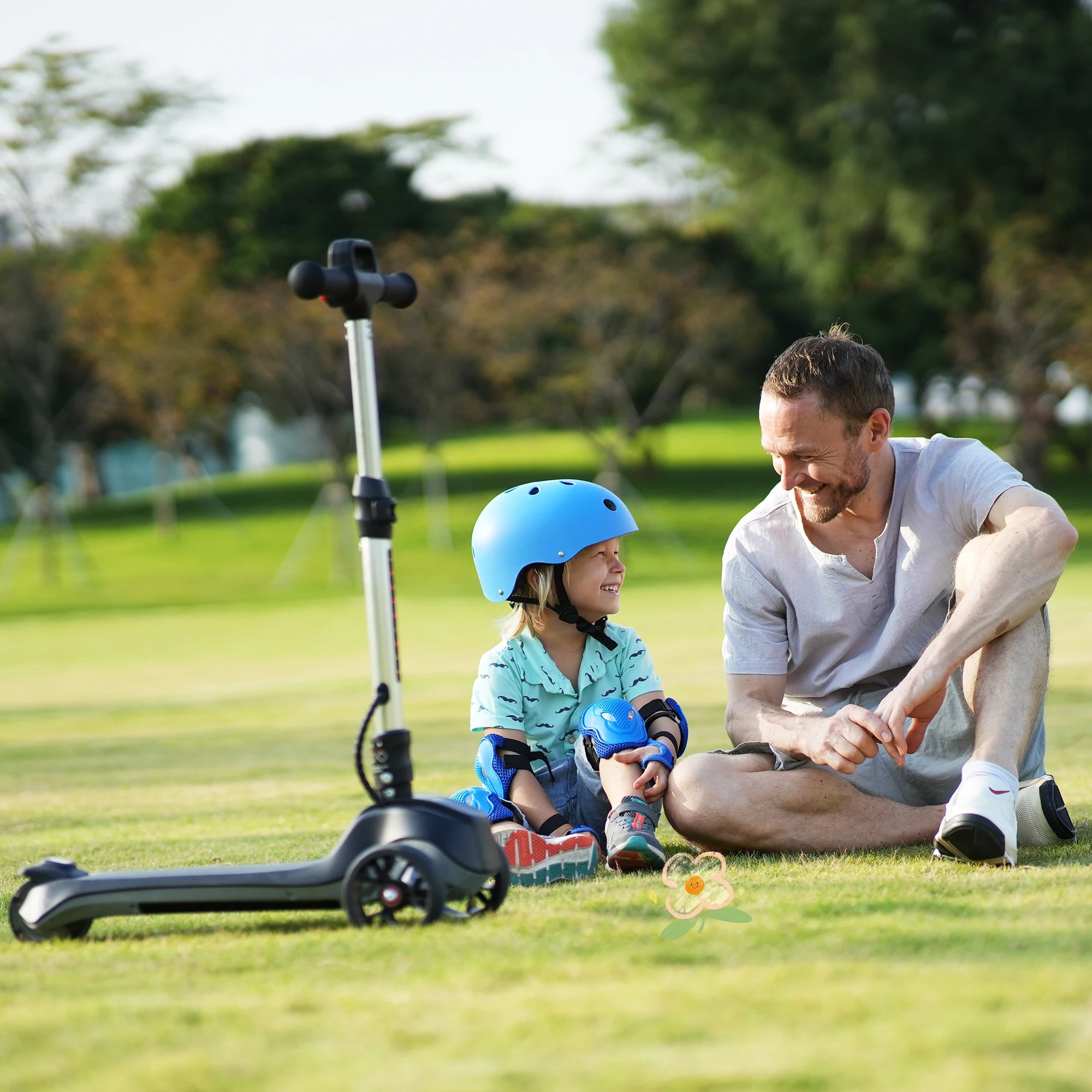 ik2 Electric Scoote Ages 3 Accelerator 3-Adjustable Height Toddler