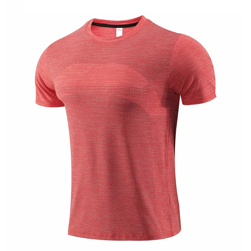 Mens Short Sleeve Sport t Shirt Quick Dry Running