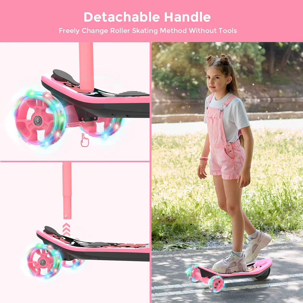 iSinwheel Kid 3 Wheel Electric Scooter, Height Adjustable