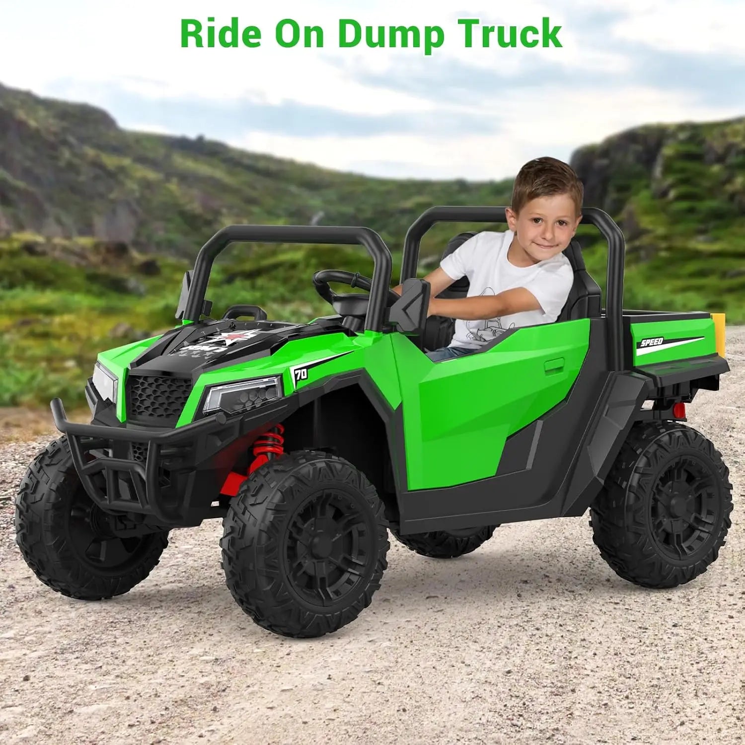 Kids 4x4 Electric Car with Remote Control, S