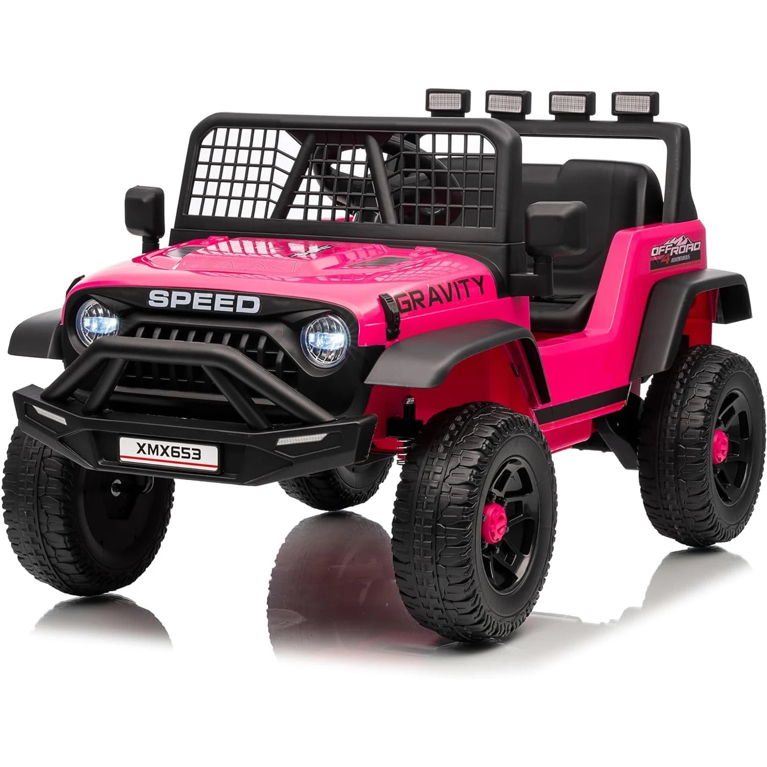 Electric Car for Kids/Bluetooth Music Player LED Light