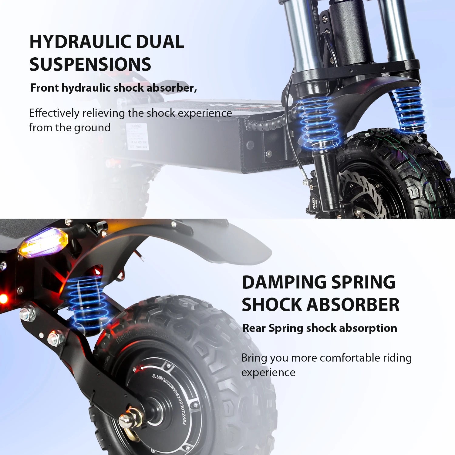 removable seat hydraulic shock absorption Folding Electric Scooter