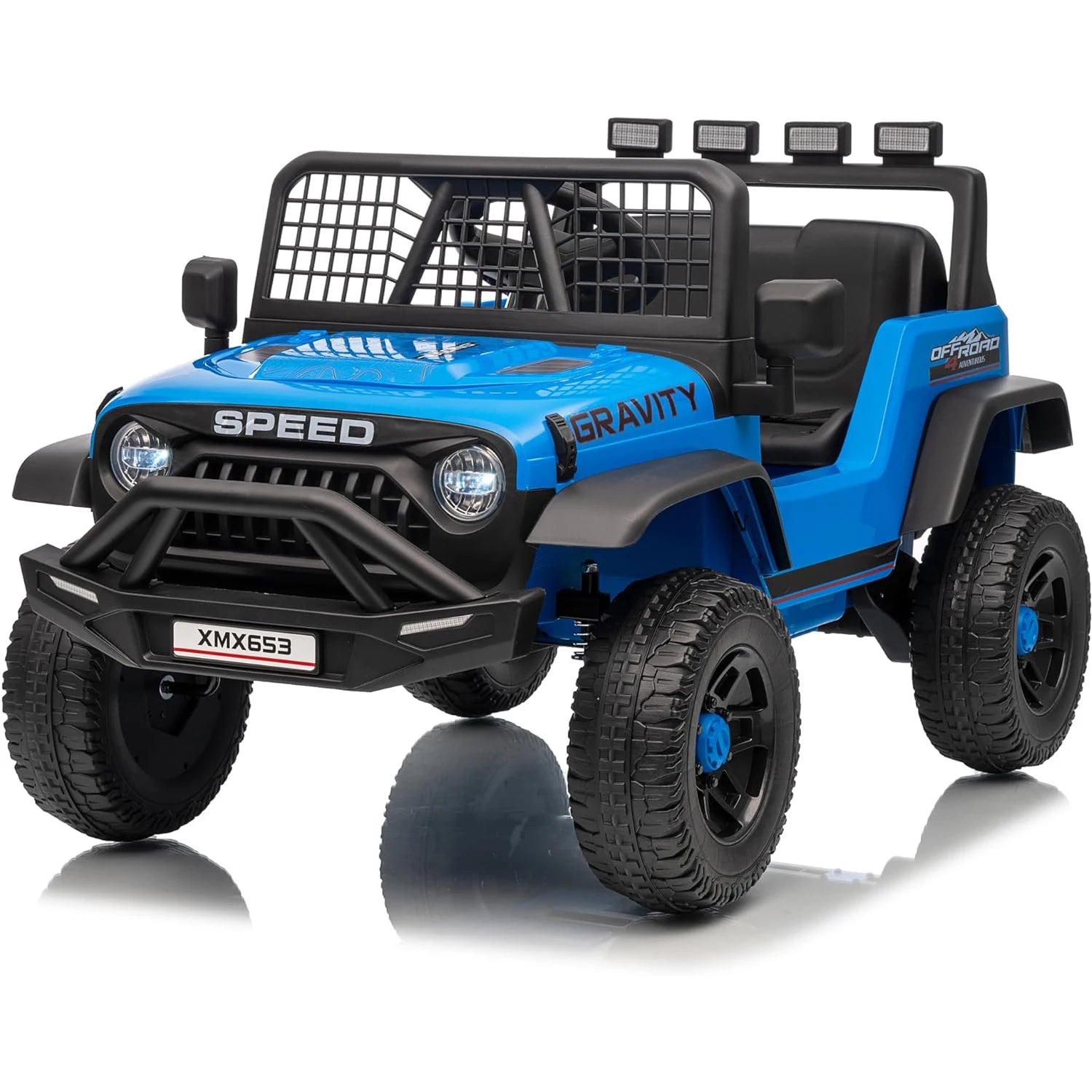 Electric Car for Kids/Bluetooth Music Player LED Light