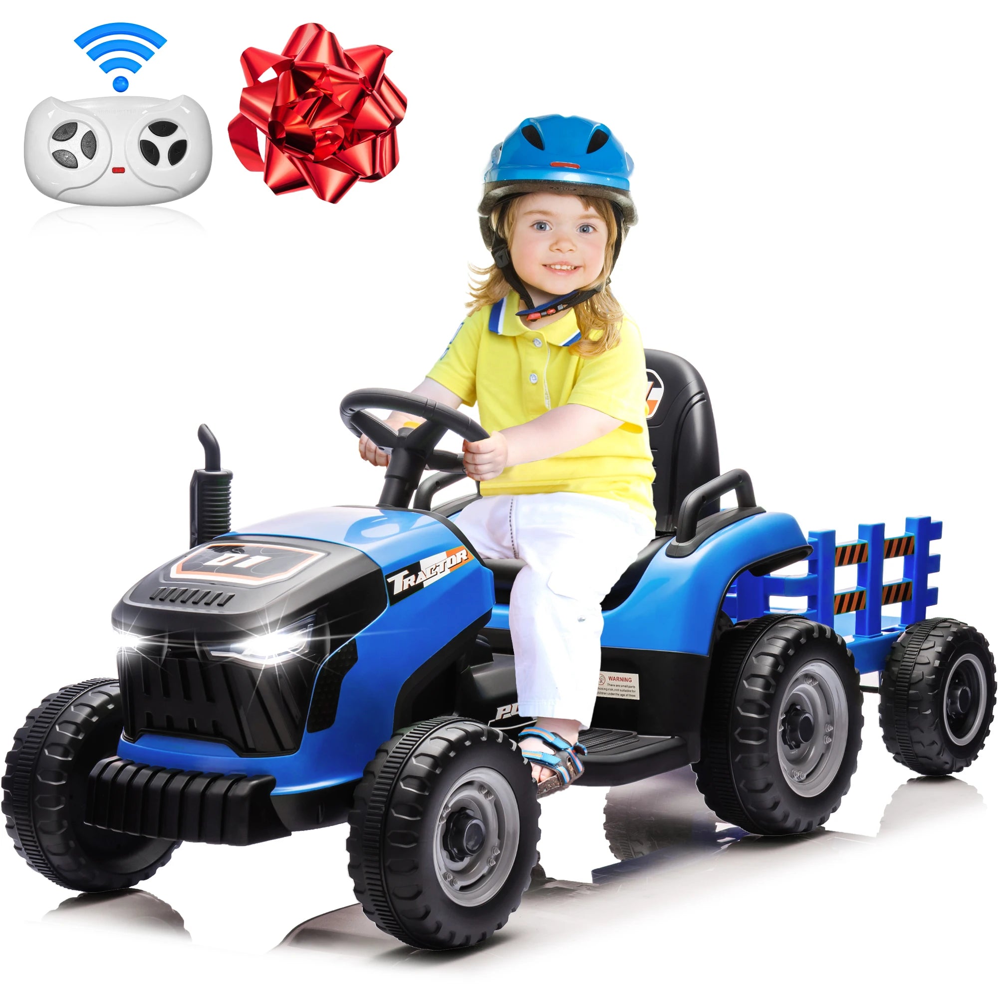 Tractor Truck, Electric Car for Kids 2-6 Gifts
