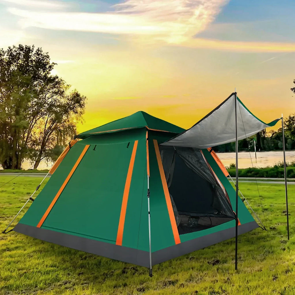 Outdoor Self-driving Travel Camping Tent Auto Quick-opening Tent Portable Rainproof Sunshine-proof Hiking Sunshine Shelter 텐트