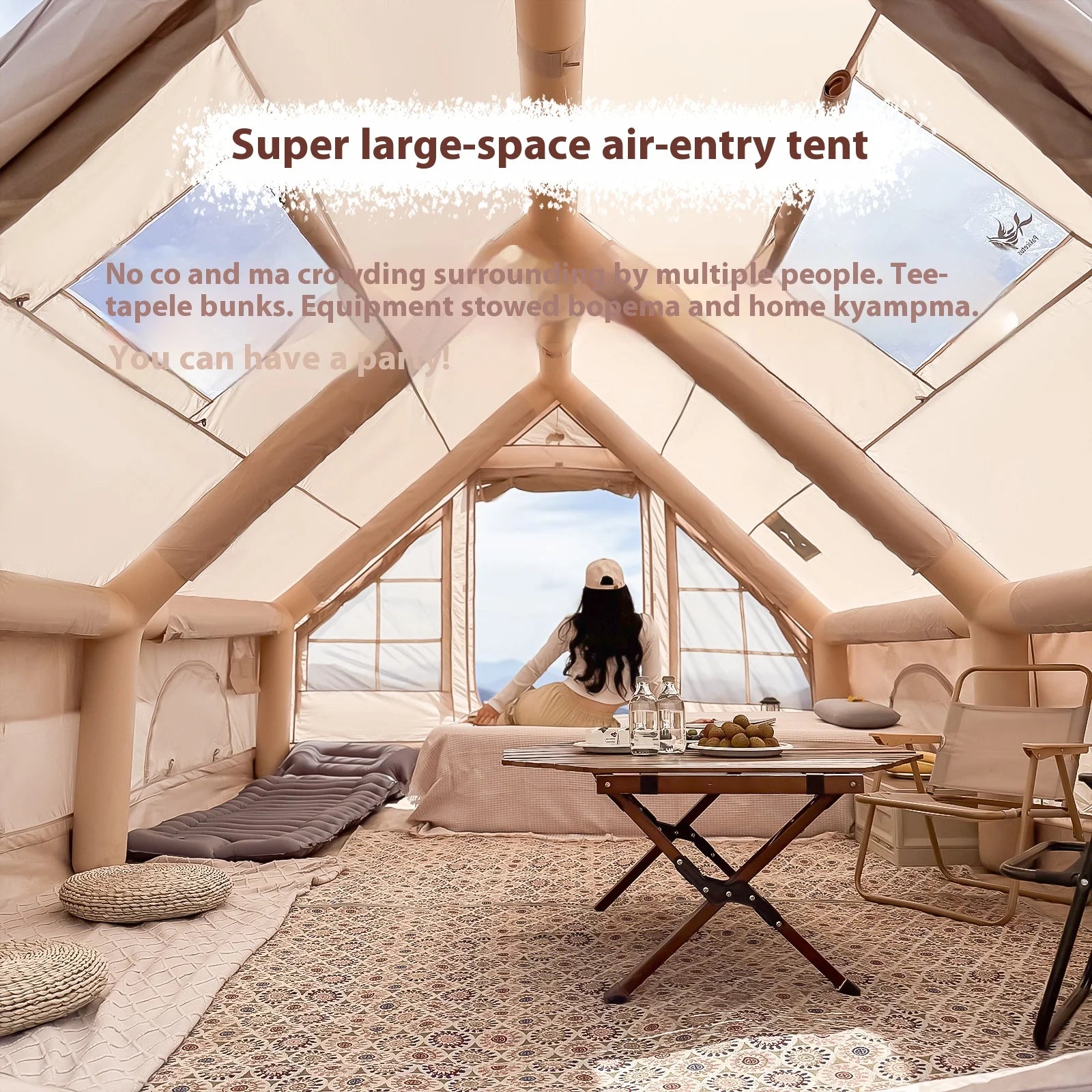 Inflatable Tents For Adult Camping, Luxury Camping Tents, I