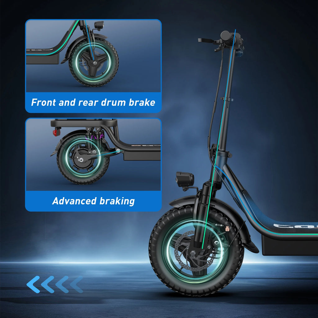Electric Scooter  Commuting Scooter with Adjustable Seat