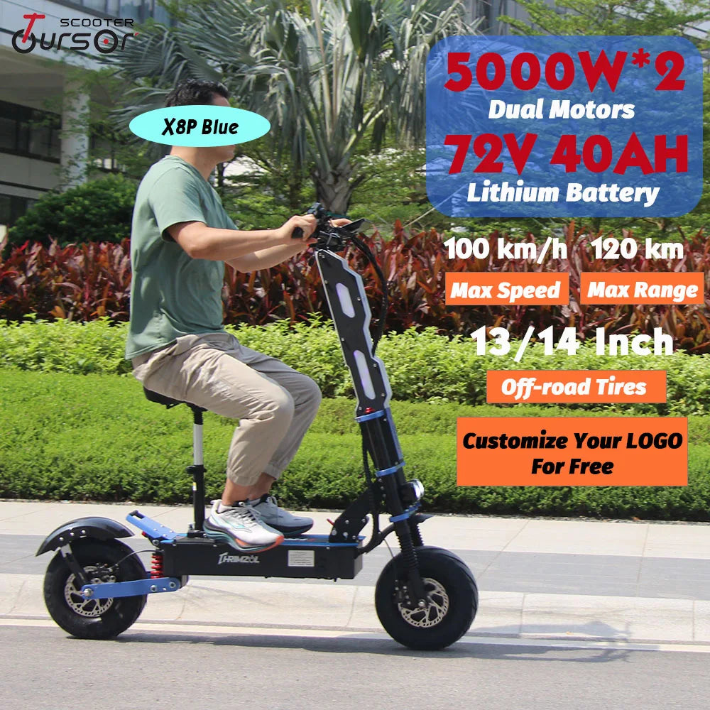 Dual Motor Adult Off-road Electric Scooter