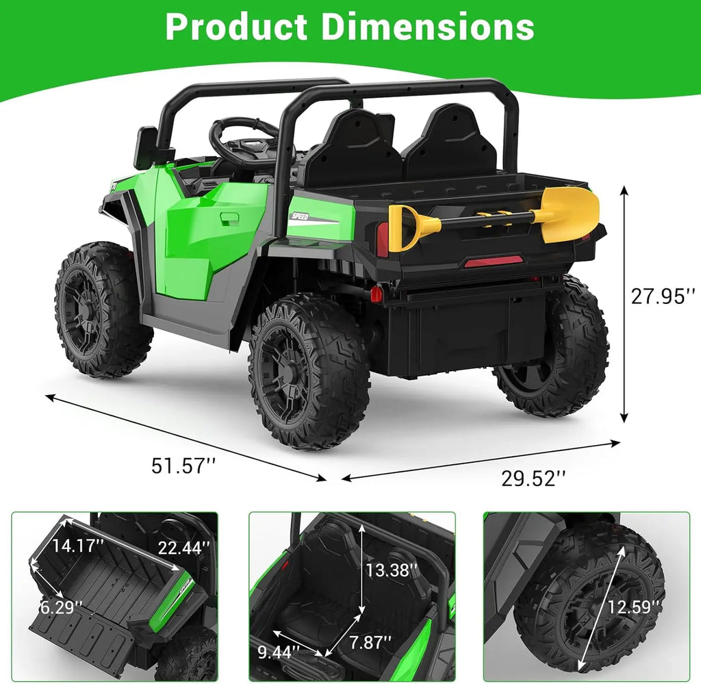 Kids 4x4 Electric Car with Remote Control, S