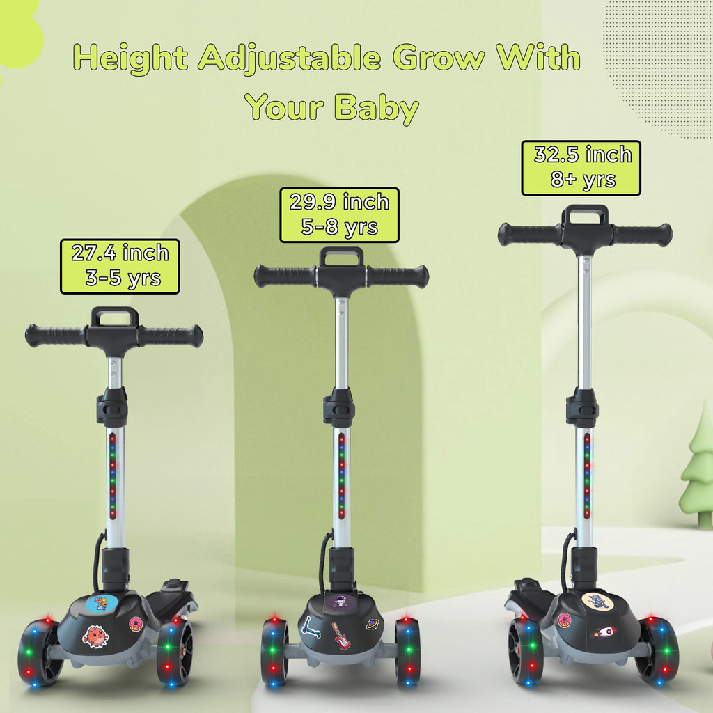 ik2 Electric Scoote Ages 3 Accelerator 3-Adjustable Height Toddler