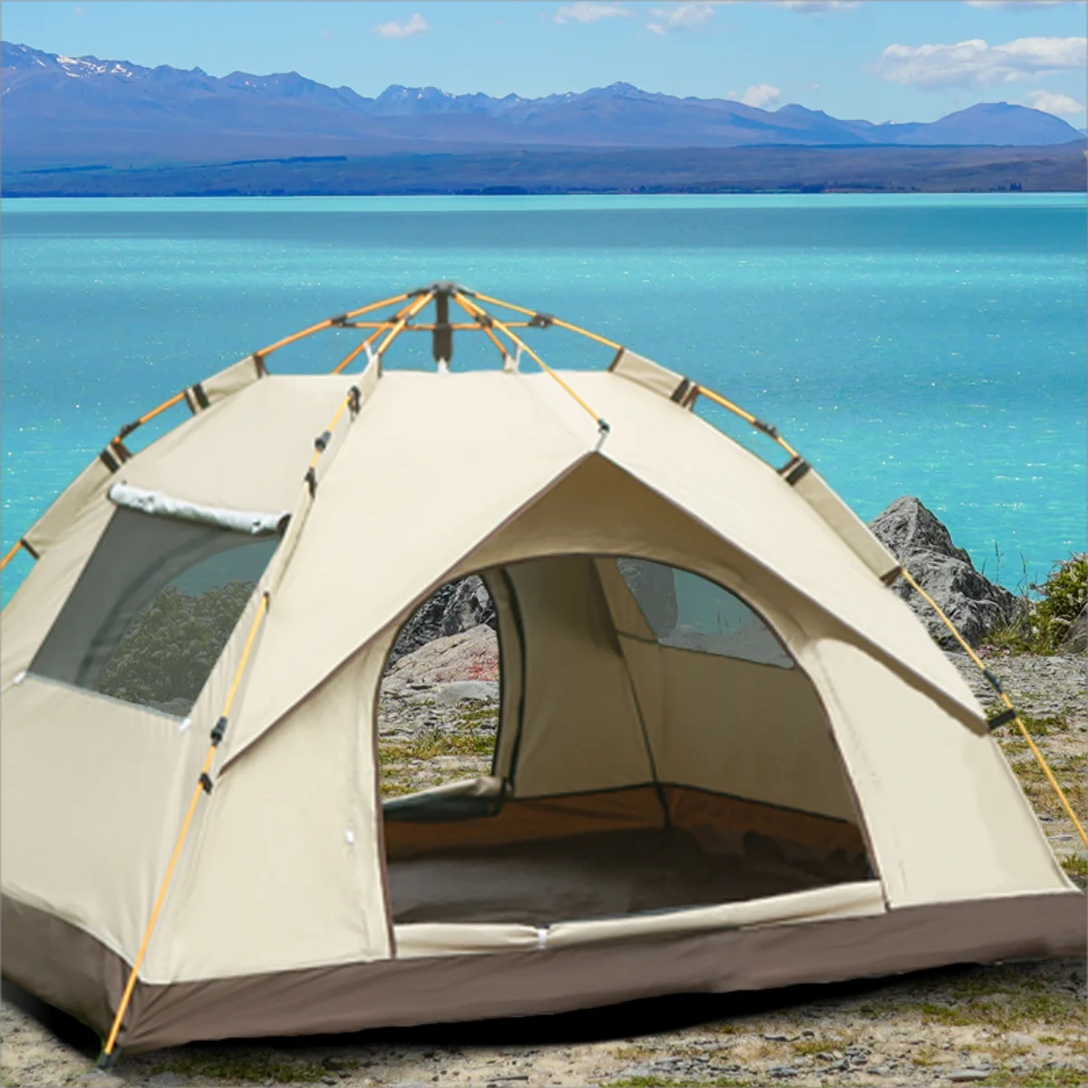 Self-driving Travel Camping Tent Reactive outdoor