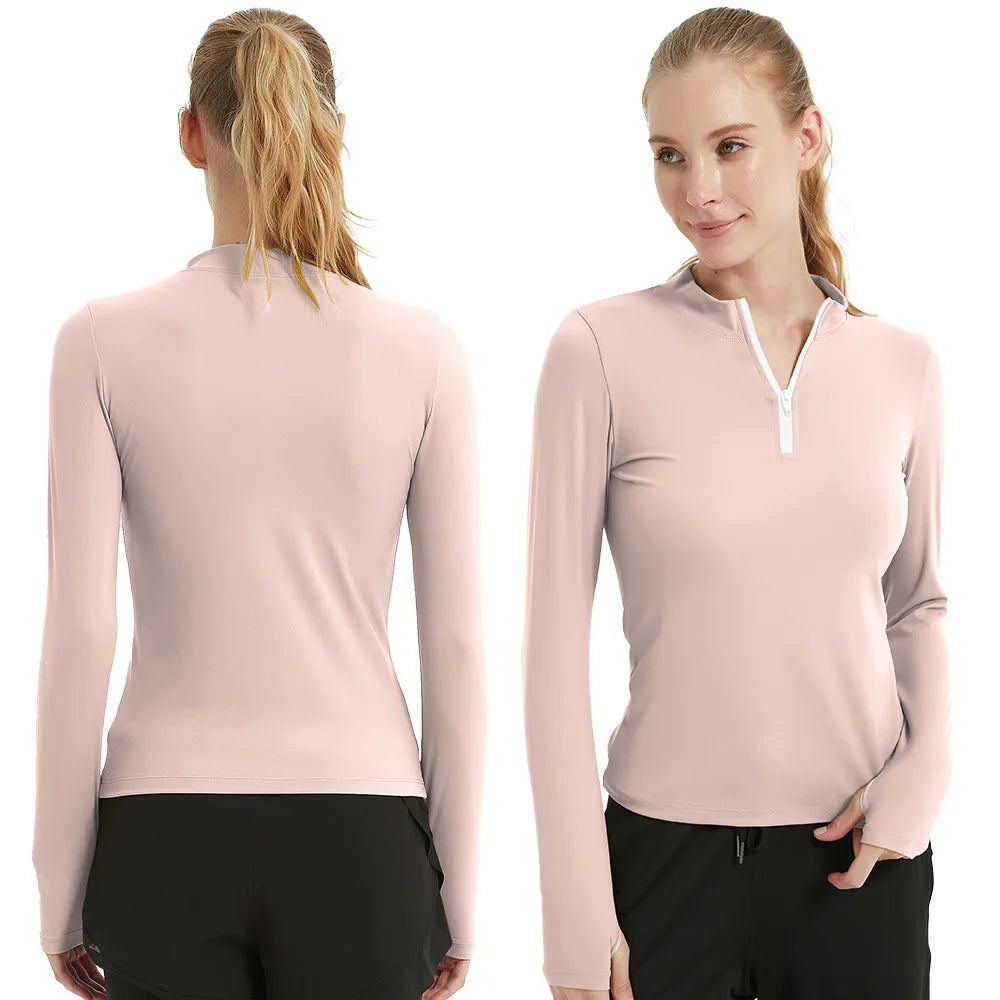 Women'S Tight Yoga Wear Quick-Drying Long-Sleeved