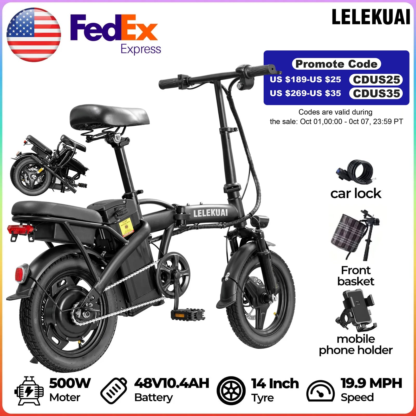 Adult and Child Electric Bike