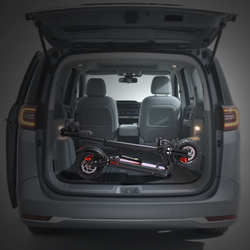 48V  Battery, Dual Suspension  E-scooter For Commuting