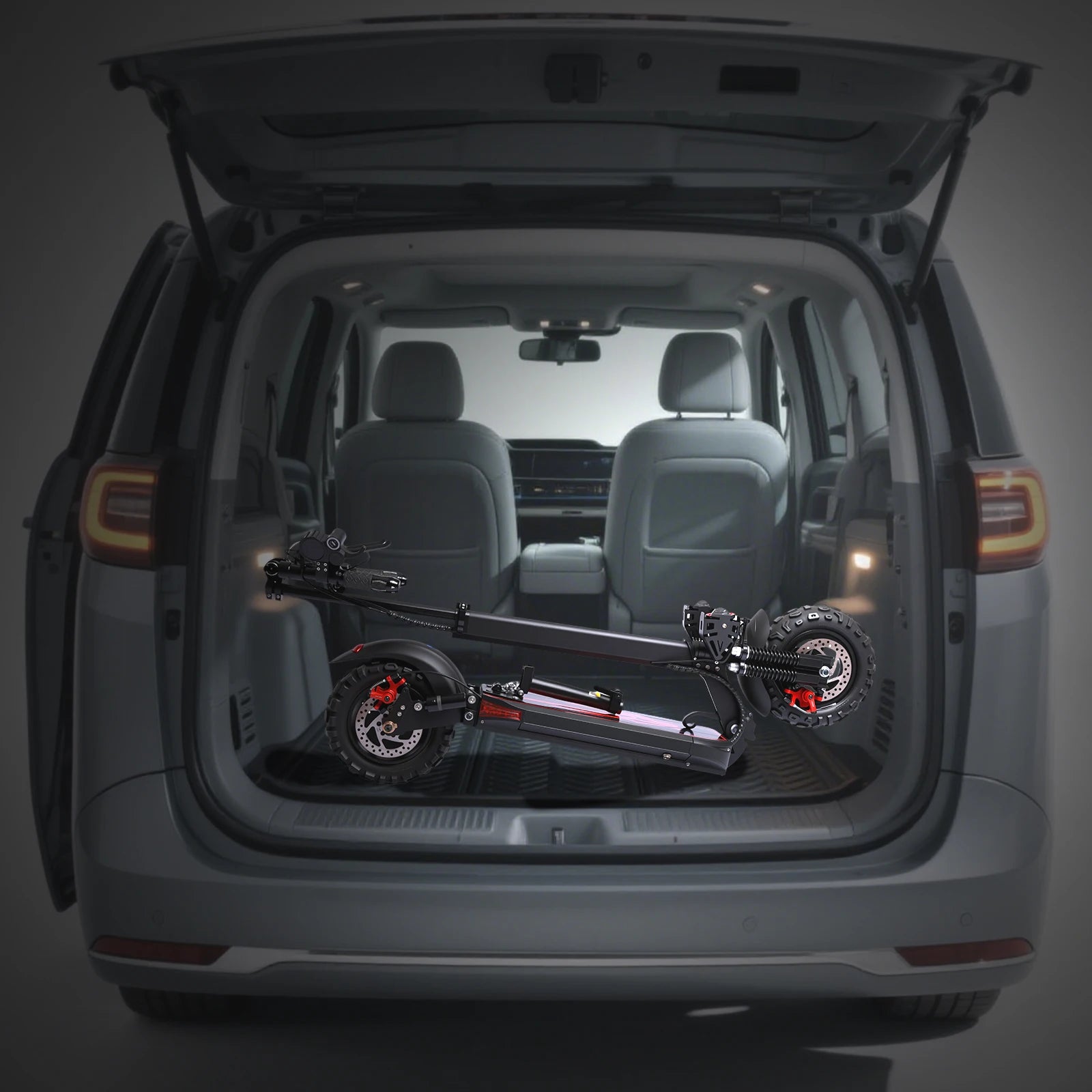 48V  Battery, Dual Suspension  E-scooter For Commuting