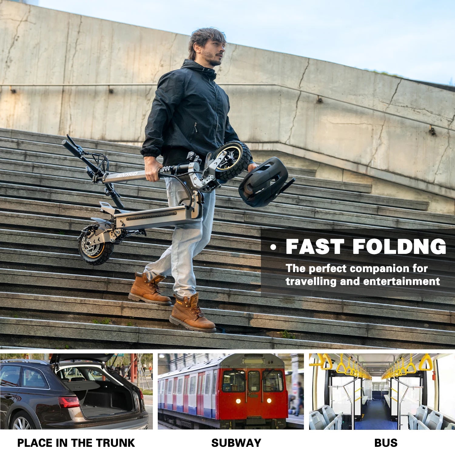 r Adults,Long Range Folding Kick Commuter Electr[c  Scooter