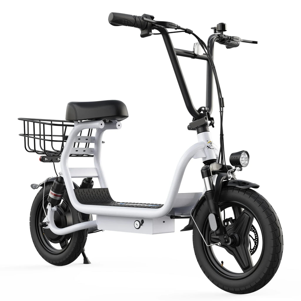 P1 Adult Electric Scooter City Escooter 14 Inch Tire Foldable