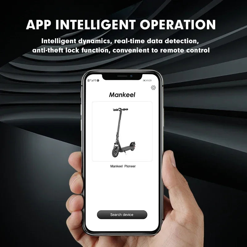 Electric Scooter Removable Battery 10" Tire Foldable Mobility