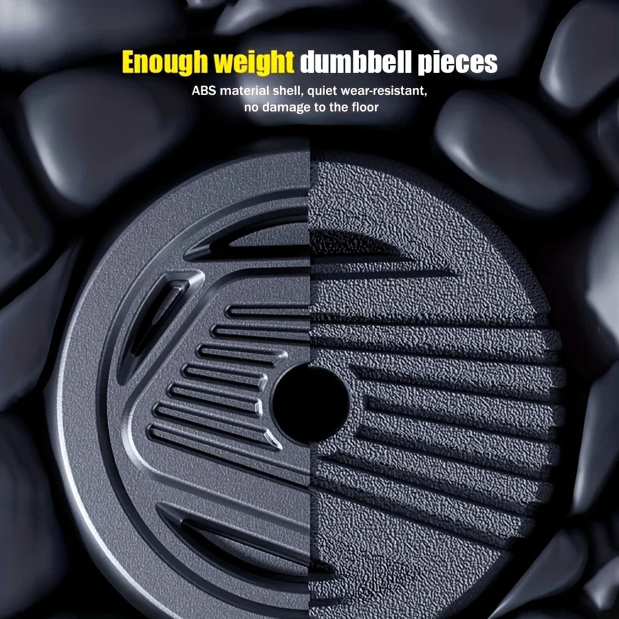 4-in-1 Adjustable Weight Dumbbell Set 22lb– Multi-Function Kettlebell