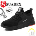 Men Work Safety Shoes Steel Toe