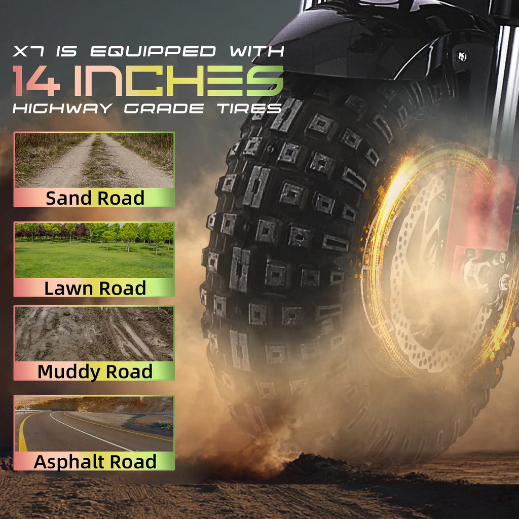 Dual Motor Eelectric Scooter 60V40AH 56 Mph 62 Miles