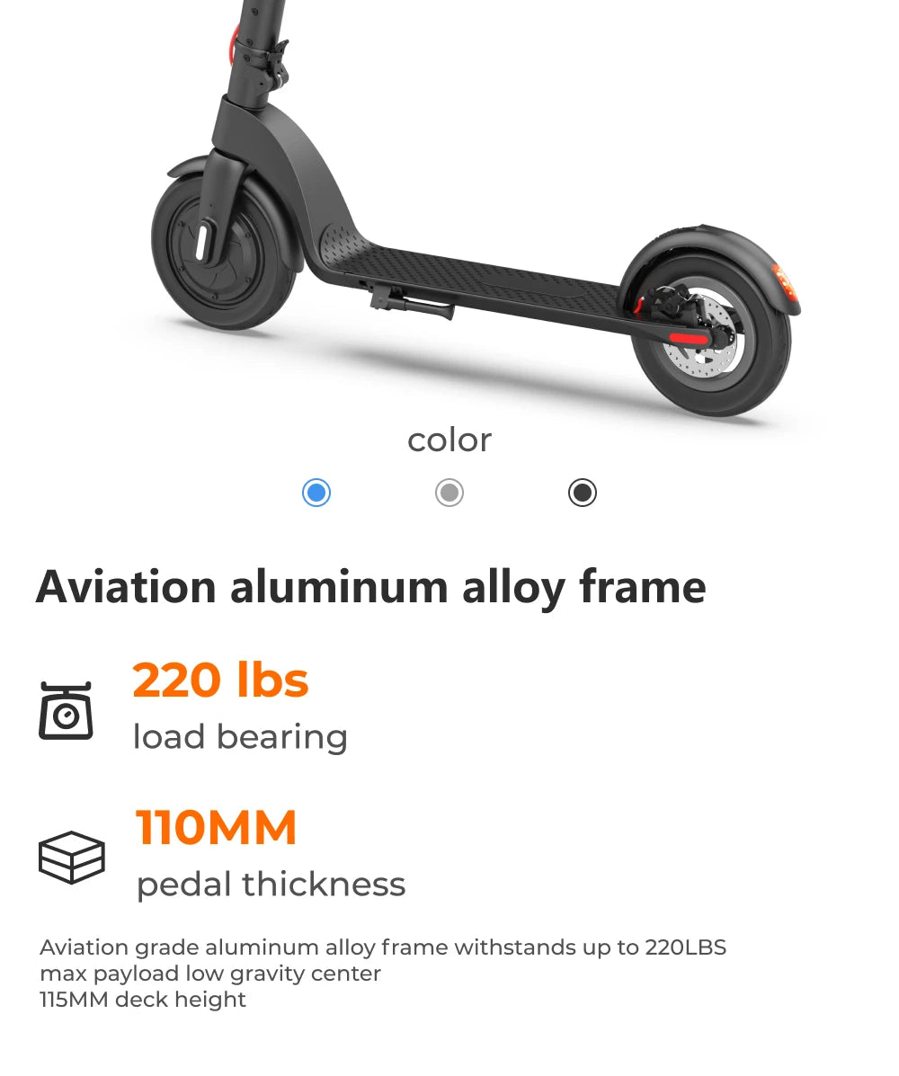 electric scooter Foldable Electric Scooter 10Inch adult Kick10AH
