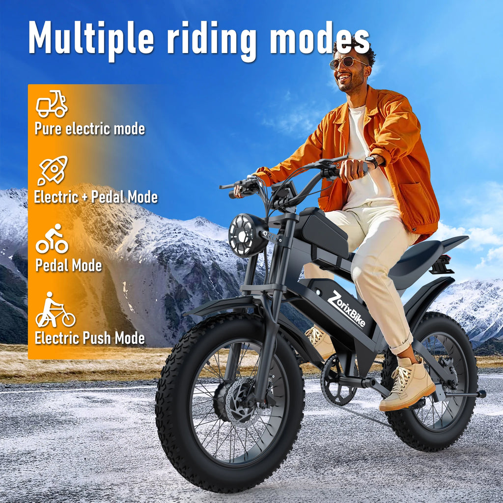 Speed Wide Tire All Terrain E-Bike
