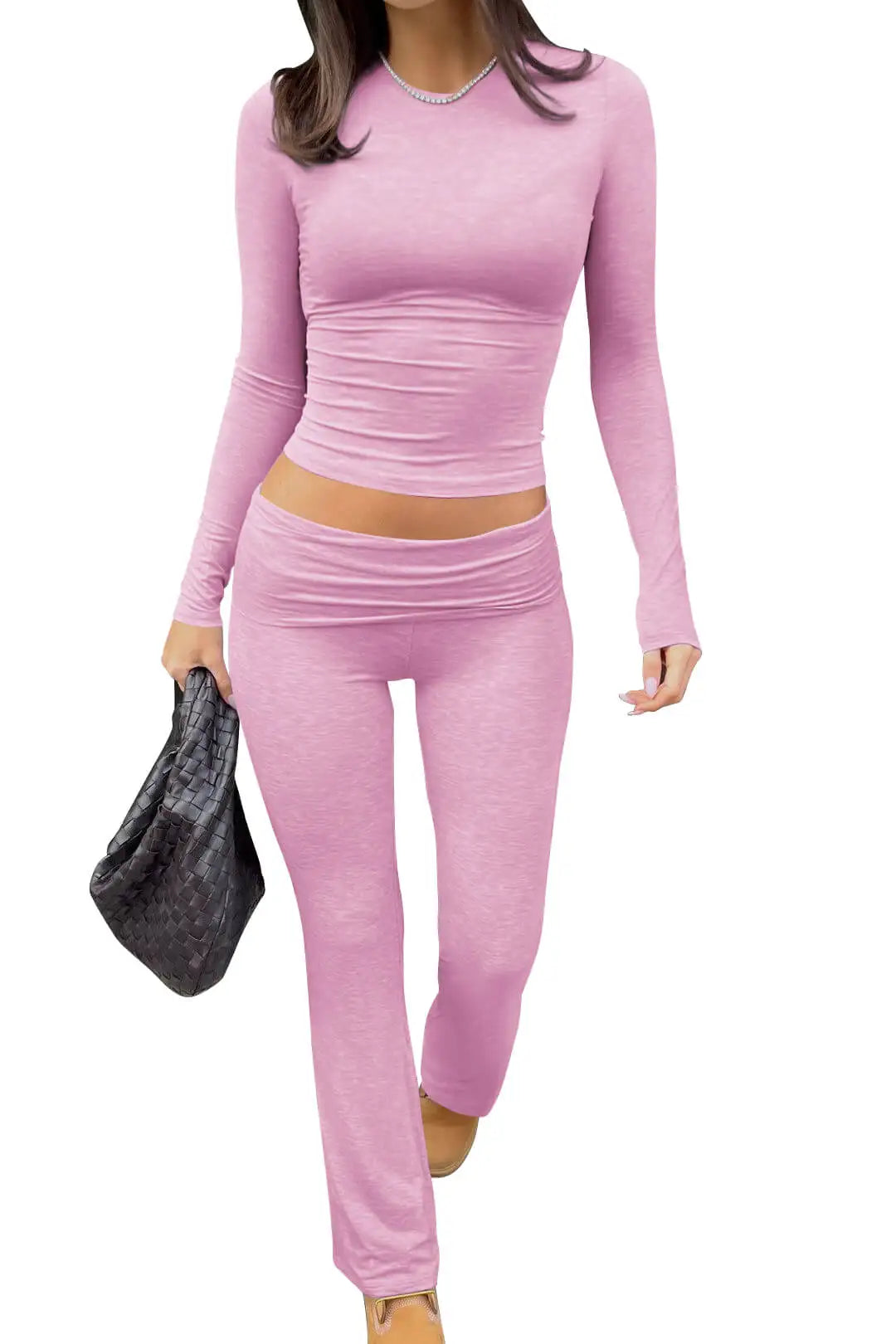 Women's Yoga Two-Piece Set Long-Sleeve