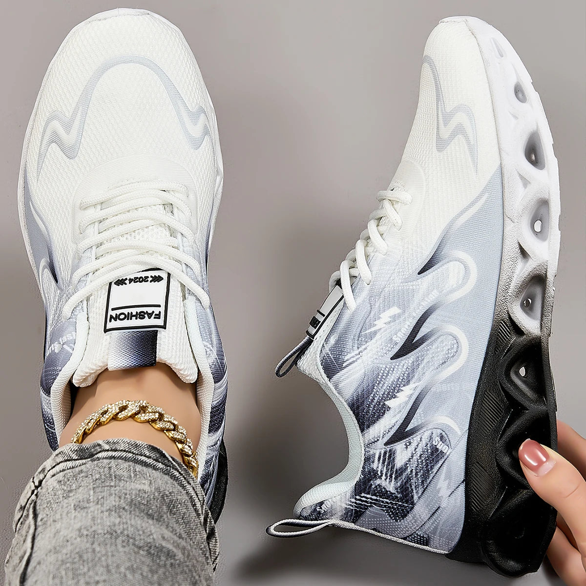 Sneakers for Women Orthopedic Sneakers Walking Shoes for Women, Lightweight Casual Tennis Sneakers Air Running Shoes