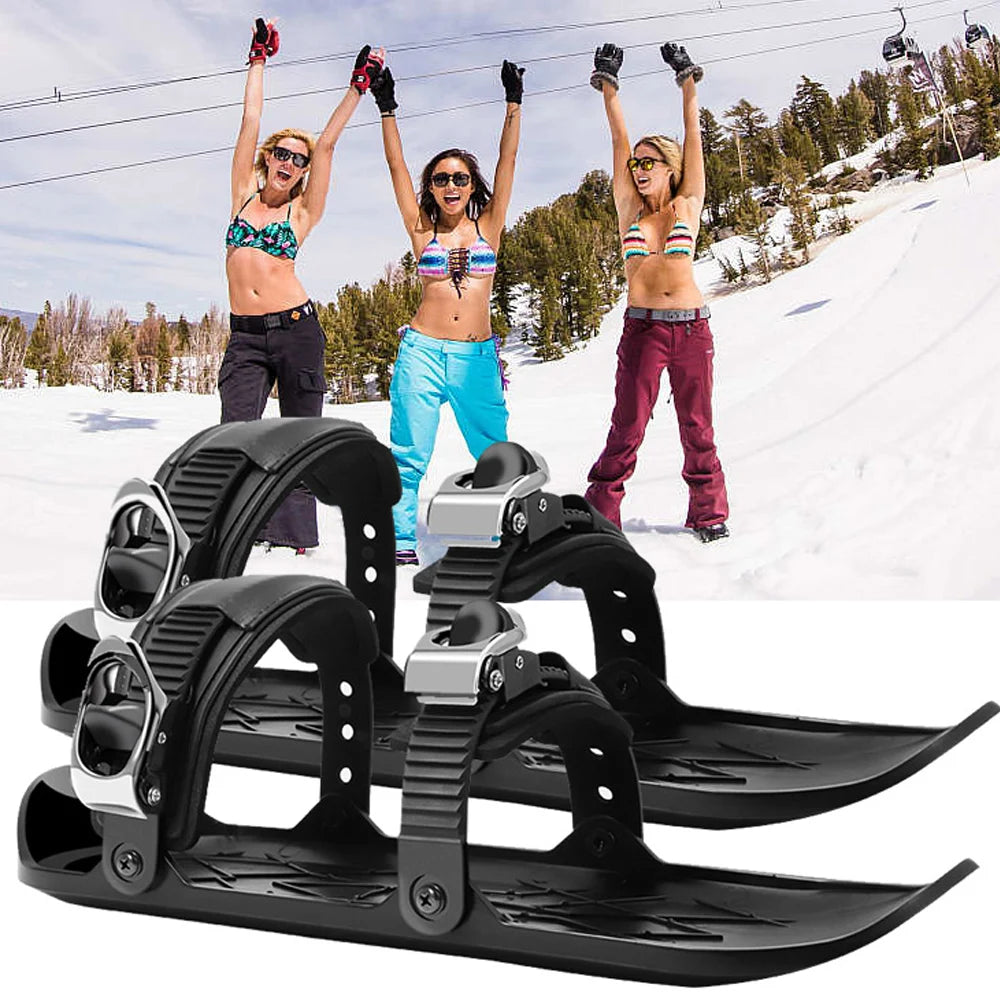 Short Shoe Snowblades for Winter Outdoor Sports