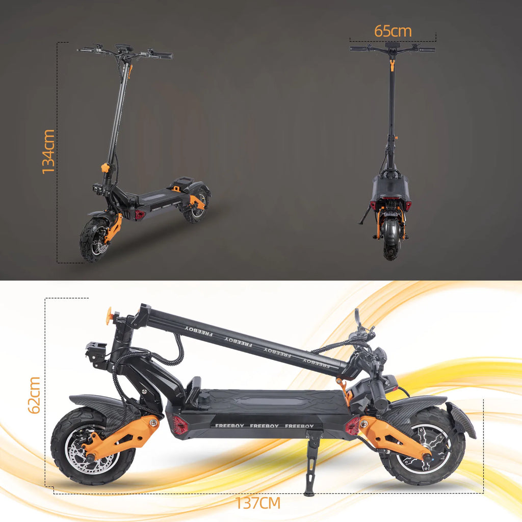 Fast Electric Scooter for Adult,Daul Motor