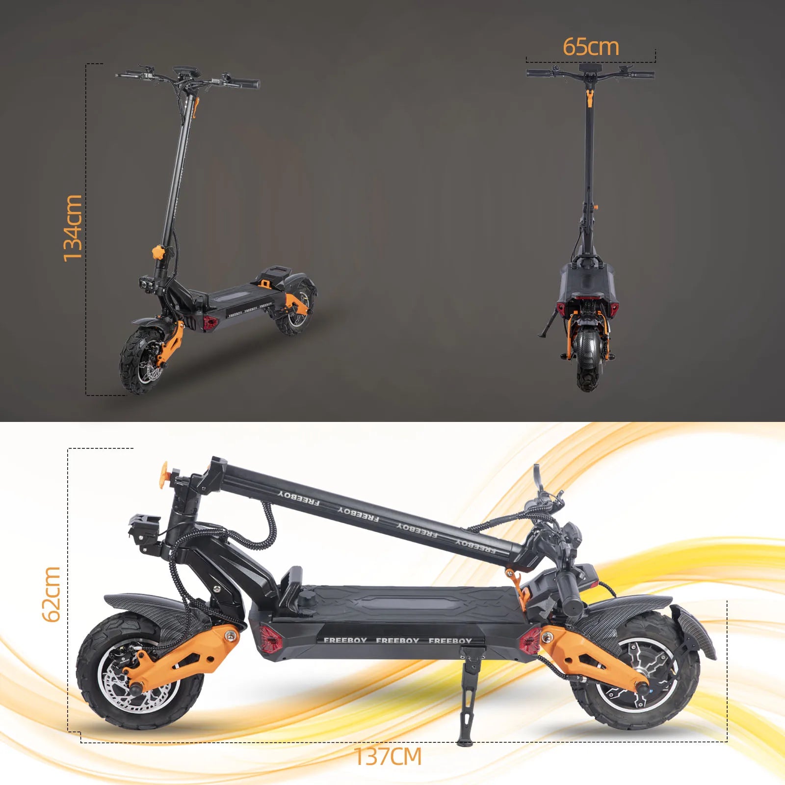Fast Electric Scooter for Adult,Daul Motor