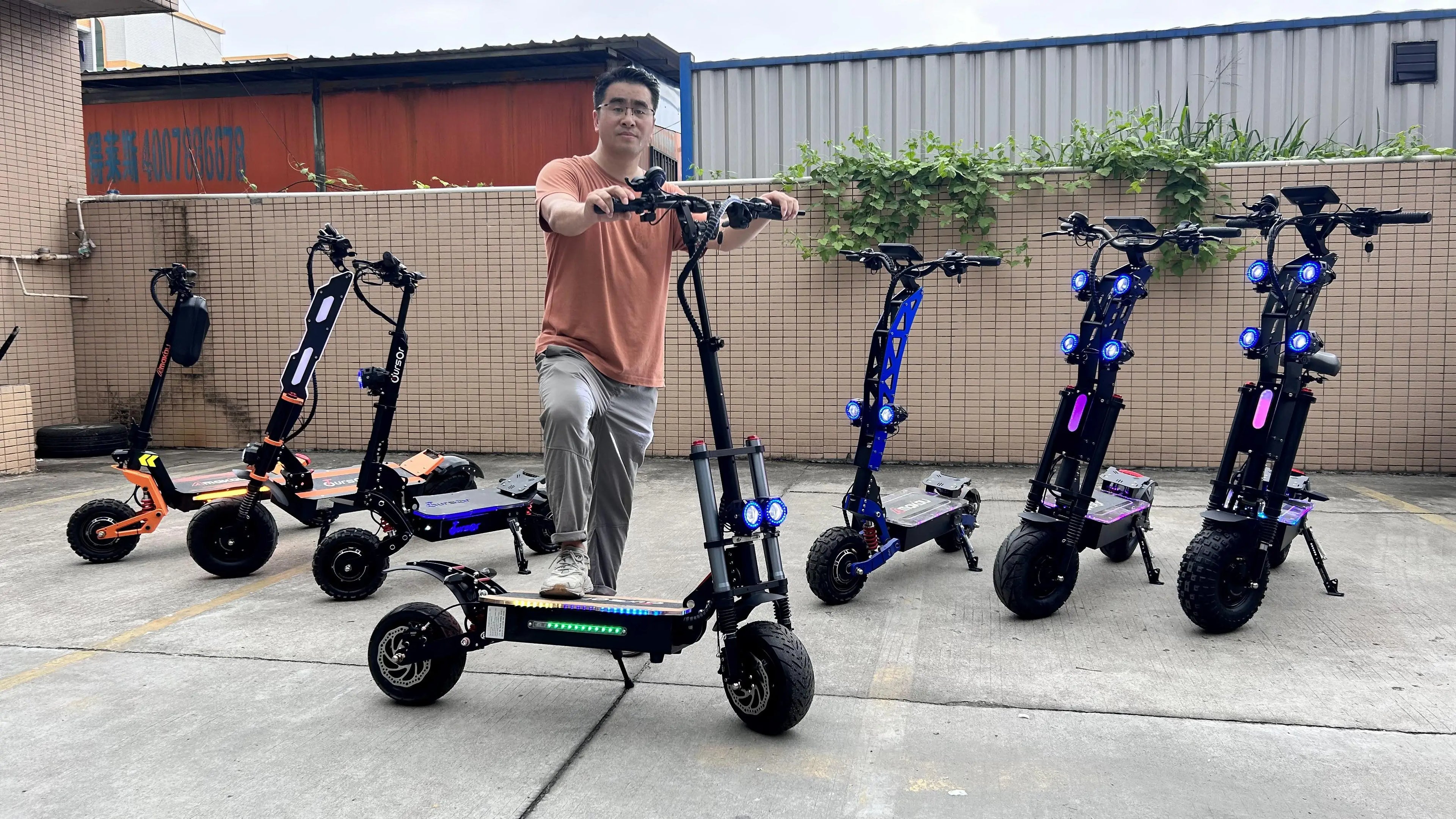 removable seat hydraulic shock absorption Folding Electric Scooter