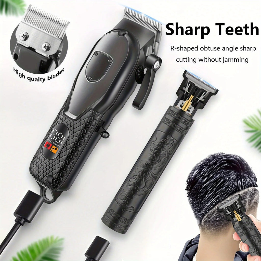 Professional Hair Clippers Set for Men