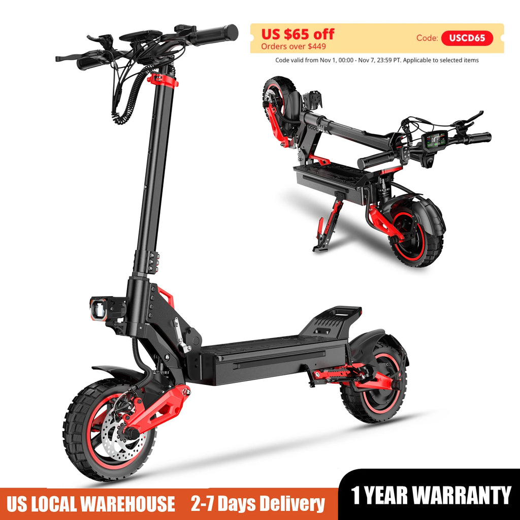 Electric Scooter for Adult, Max Speed 28mph