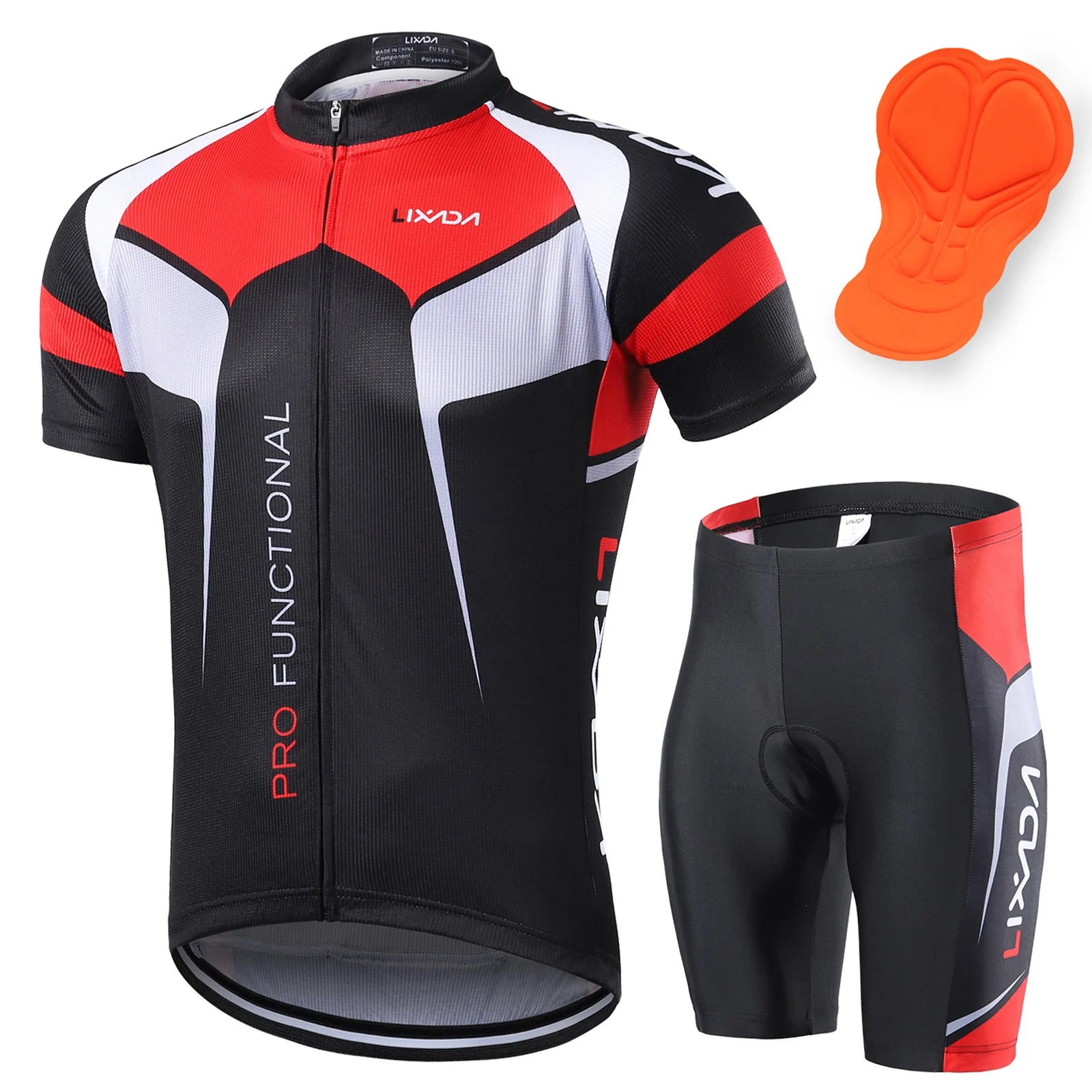 Men Breathable Quick Dry Comfortable Short Sleeve Jersey +