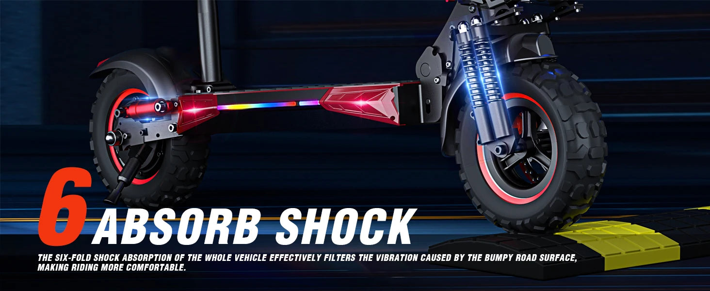 ' Off-road Tires Fast Commuting E-Scooter